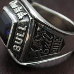 梵字　スクエア型チャンピオンリングの画像