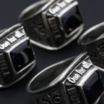 梵字　スクエア型チャンピオンリングの画像