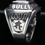 梵字　スクエア型チャンピオンリングの画像