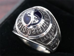 ゴルフコンペ優勝記念チャンピオンリングの画像