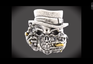 禁酒法時代のシカゴギャングをモチーフにしたギャングスカルリング