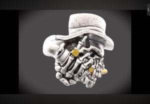 禁酒法時代のシカゴギャングをモチーフにしたギャングスカルリング