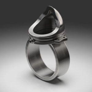 マルセルデュシャン 泉から着想を得た現代アートリング