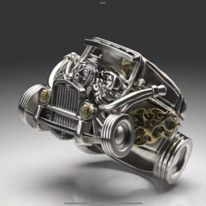 Hotrod カスタムカーデザインのリング