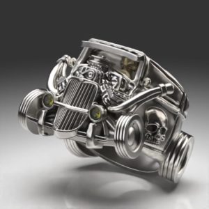 Hotrod カスタムカーデザインのリング