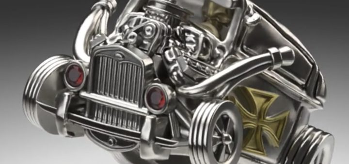 Hotrod カスタムカーデザインのリング